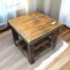 k76 0599 indian furniture small table reclaimed