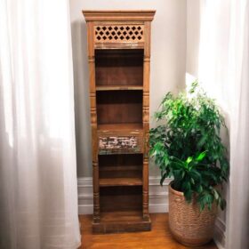 kh27 131 a indian furniture nishan narrow bookcase main