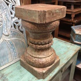 kh23 kh 251 b indian furniture pillar side table occasional lamp side