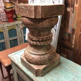 kh23 kh 251 b indian furniture pillar side table occasional lamp edge