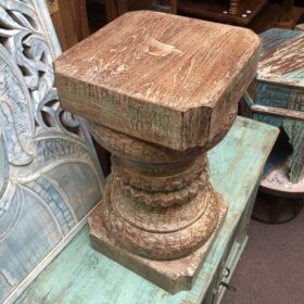 kh23 kh 251 b indian furniture pillar side table occasional lamp above