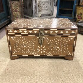 k80 8041 indian furniture inlaid storage box front