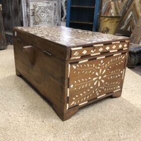 k80 8041 indian furniture inlaid storage box back