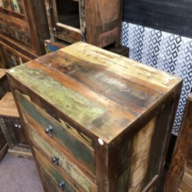 k81 8027 indian furniture slim 6 drawer chest top