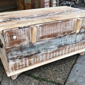 k81 8058 indibackan furniture reclaimed block trunk