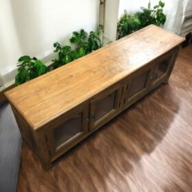 kh27 9 indian furniture exquisite teak tv unit top