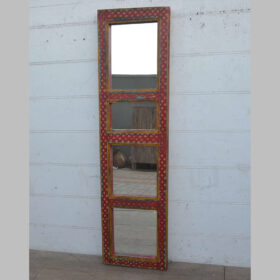 kh26 33 indian furniture shabby hand painted mirror factory