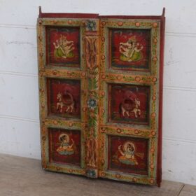 kh26 72 indian furniture small hand painted door factory