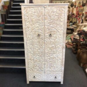 kh26 2 indian furniture hand carved cabinet main