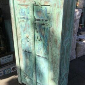 kh26 76 indian furniture distressed cabinet right