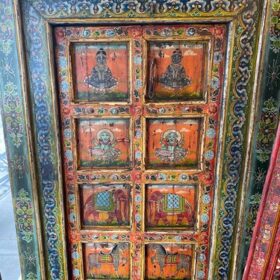 kh26 26 indian furniture vintage wooden door front