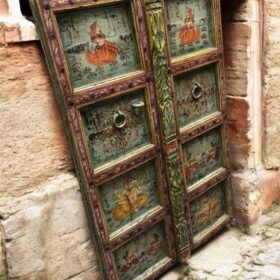 kh26 73 indian furniture stunning reclaimed door left