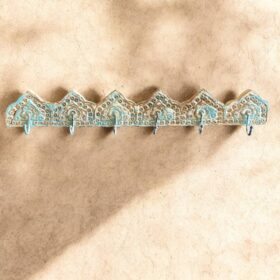 kh26 9 b indian accessory gift carved wall hooks (Main Image)