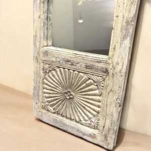 kh26 90 indian furniture elegant slim mirror sunburst