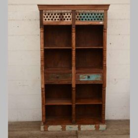 kh27 122 indian furniture double nishan bookcase factory