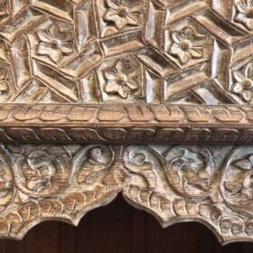 kh27 120 indian furniture stunning large bookcase carvings