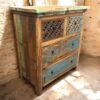 kh27 124 b indian furniture fretwork chest of drawers main