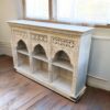 kh27 213 indian furniture triple arched bookcase right