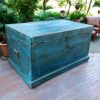 kh27 150 a indian furniture rustic blue storage trunk main