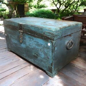 kh27 150 b indian furniture vintage old teak trunk main