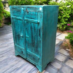 kh27 21 d indian furniture coloured wooden cabinet right