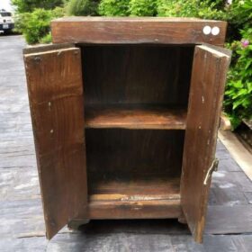 kh27 21 j indian furniture little wooden cupboard open