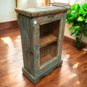 kh27 44 c indian furniture wall cabinet one shelf left