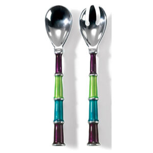 nam al71 indian accessory gift multicoloured salad servers