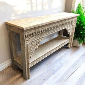 kh27 204 indian furniture whitewash console table main