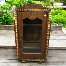 kh27 24 d indian furniture teak glass door cabinet main