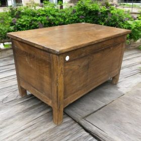 kh27 40 indian furniture vintage low writing desk back